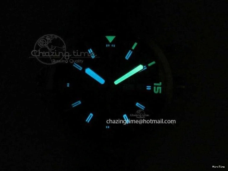 MIROTIME 0520 Classic Aquatimer Chrono IW376803 V6F 1:1 Best Edition Black Dial On SS Bracelet A 7361